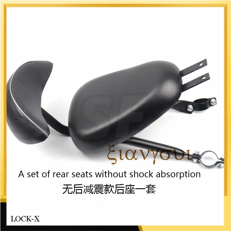 

Modified Parts Rear Seat With Backrest Cushion Seat With Screw For Citycoco Accessories parts