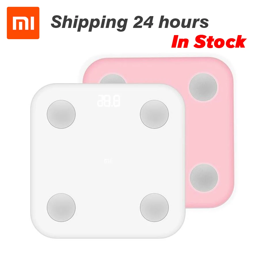 Оригинальные умные весы Xiaomi Mi для жира в теле приложение Mifit и монитор состава