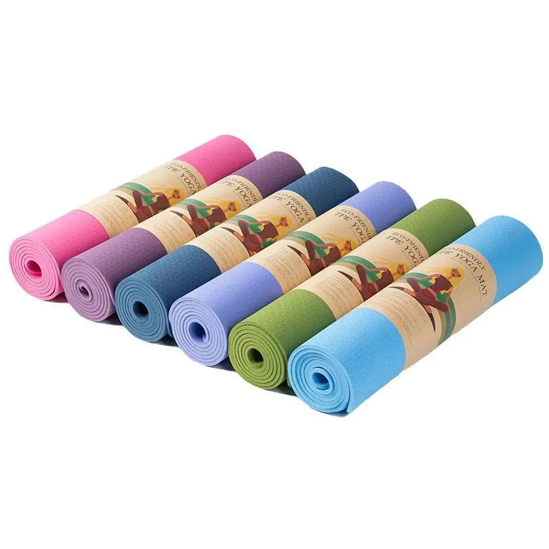 

Yoga Mat Tpe Micro-Defects Second-Class Thickened Non-Slip Beginner Dance Fitness Environmentally Friendly Tasteless Household