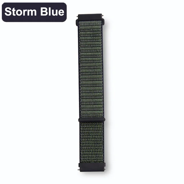 Для Fossil Q Venture Gen3 Gen 4 Fossil женские умные часы 18 мм быстросъемные нейлоновые петли ремешок для часов Ticwatch C2 RoseGold