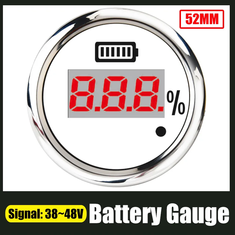 Мопеда лодка УФ фильтр 52 мм с Батарея индикатор уровня заряда Водонепроницаемый