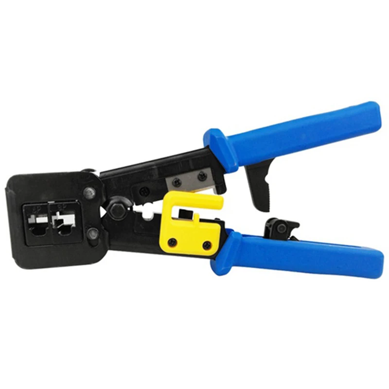 Промо-акция! Ez Rj45 обжимной инструмент для Cat 5/Cat 6 Ez сквозные разъемы для кабеля Ethernet трещотка Ethernet обжимной кабель