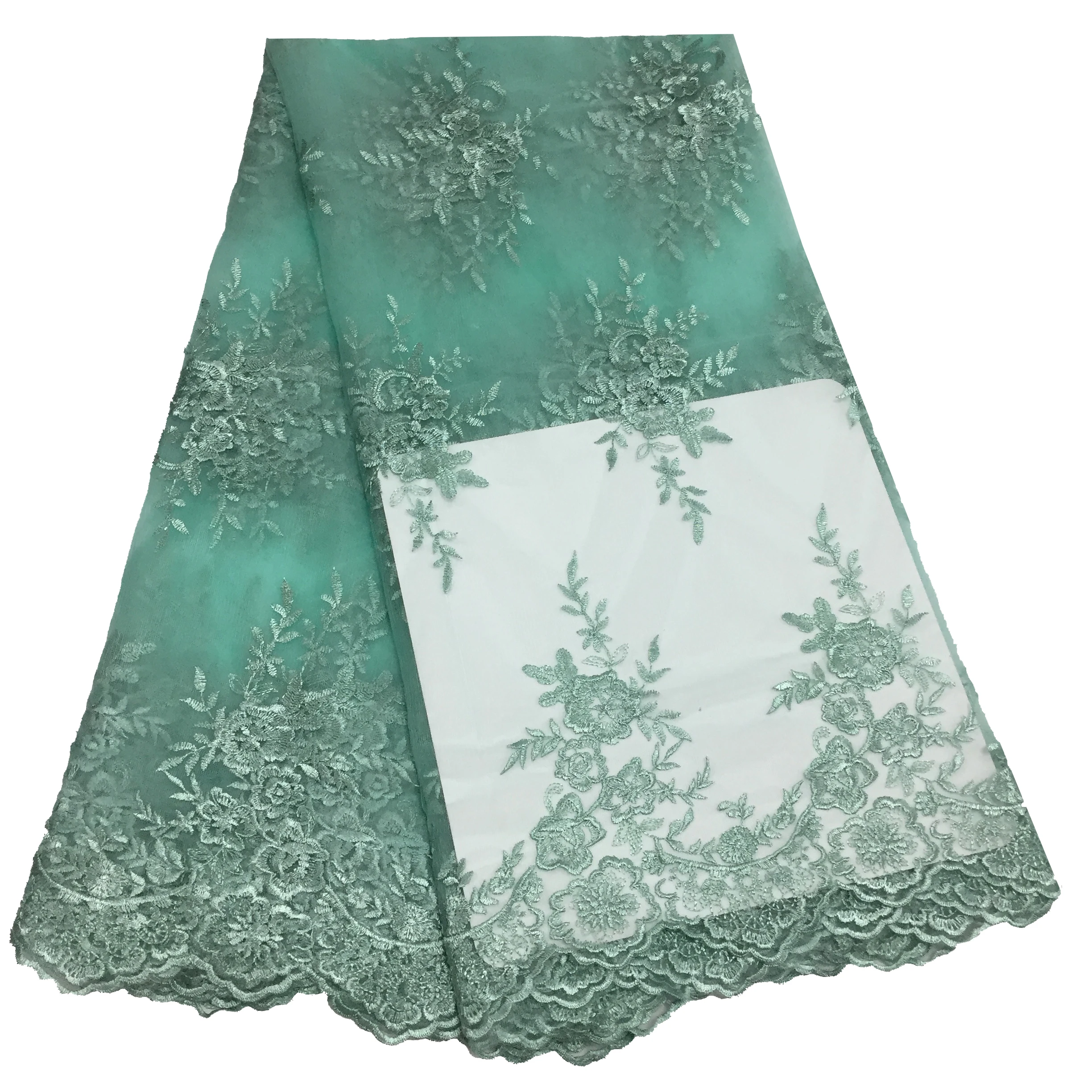 

African lace fabric 2020 High quality Nigerian French lace fabric wedding dress
