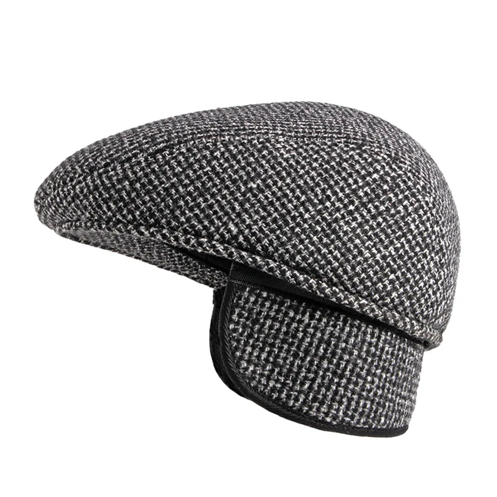 2020 модная кепка Newsboy для мужчин британский стиль джентльменские шляпы Duckbill