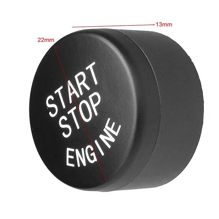 HiMISS кнопка запуска и остановки автомобильного двигателя крышка переключателя