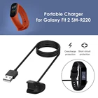 Зарядный кабель для смарт-браслета Samsung Galaxy Fit 2 SM-R220, шнур питания, адаптер, провод, умные аксессуары