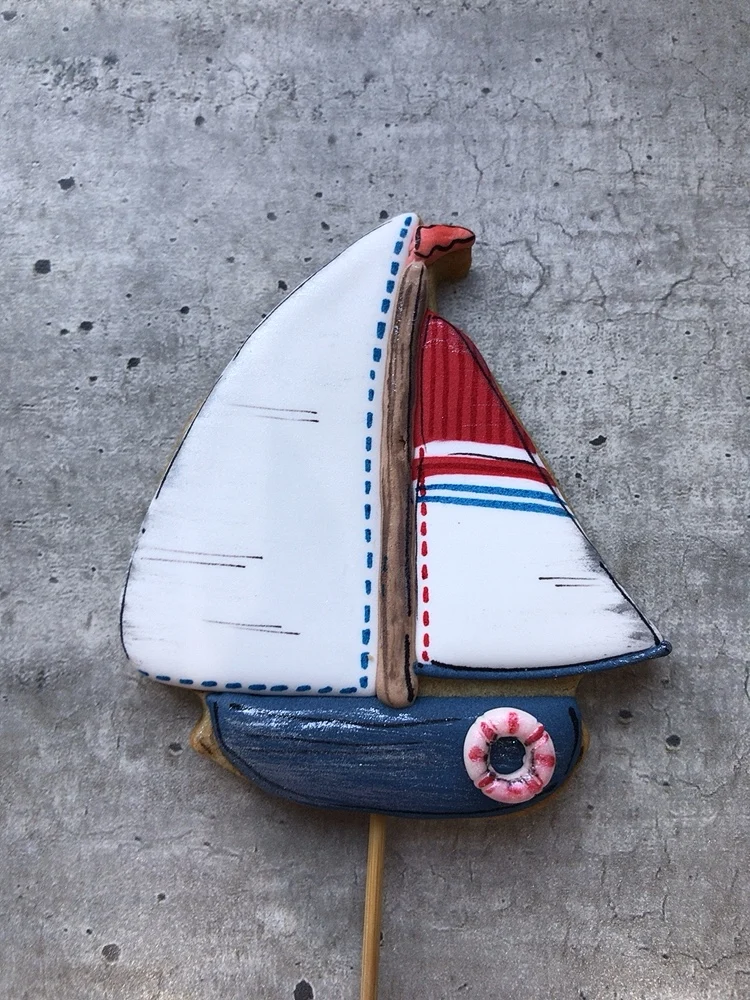 KENIAO Sailboat Dolphin Anchor набор резаков для печенья 2 шт. печенье/помадка/кондитерские