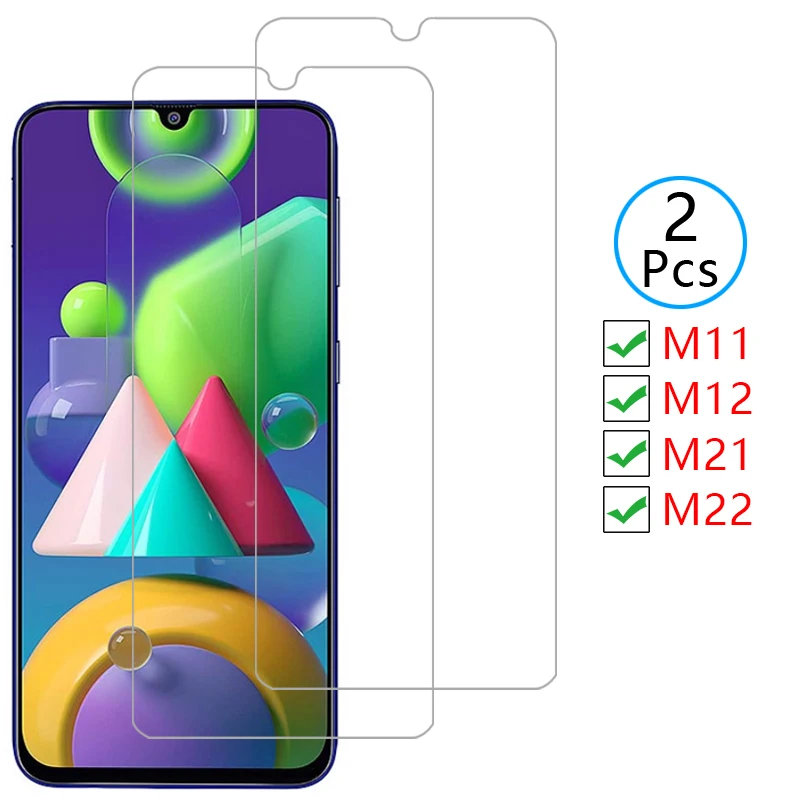 

screen protector for samsung m11 m12 m21 2021 m22 protective tempered glass on samsun galaxy m 11 12 21 22 11m 12m 21m 22m film