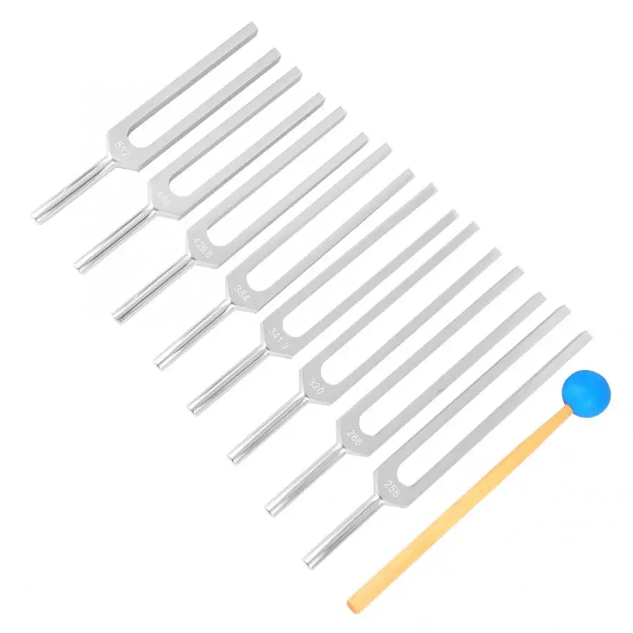 8 шт. серебряных нейрологических вилок из алюминиевого сплава для заживления 256 ~