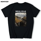 Мужская хлопковая футболка с коротким рукавом, в стиле хип-хоп