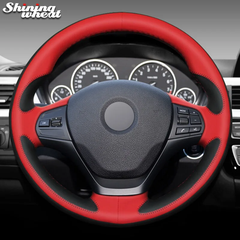 

Leather Steering Wheel Cover for BMW F20 2012-2018 F45 2014-2018 F30 F31 F34 2013-2017 F32 F33 F36 320i 328i 320d