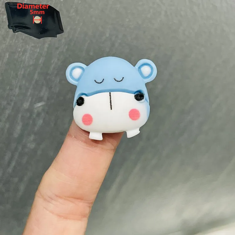 Резиновые Милые Мультяшные животные фотография милый жираф слон обезьяна мышь