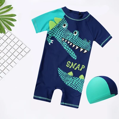 

Children's two piece swimwear Cute Shark for baby/kids boys and girls Sun-proof Fast dry swimming suit Bathing suit Beach Pool C