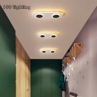 Modern LED Ceiling lights Metal Acrylic Aisle Hanging Light Fixtures Kitchen Bedroom Ceiling Lamp Surface Mount Home Loft Deco