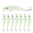 Флуоресцентная приманка BaitHard, 1 шт., пластиковая позолоченная, светоотражающая, лазерная 3D приманка с искусственным глазом, рыболовные снасти, зимняя приманка