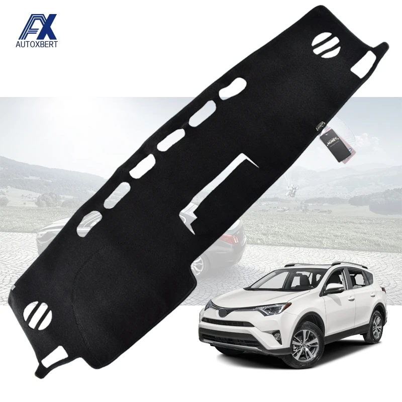 

Коврик для приборной панели, чехол для приборной панели для Toyota RAV4 XA40 2013 2014 2015 2016 2017, коврик с солнцезащитным козырьком, чехол для приборной п...