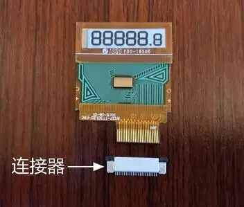 0 9 дюймовый сегмент E Paper экран гибкий ink (черный белый) TT30120 COF Drive IC SPI/IIC