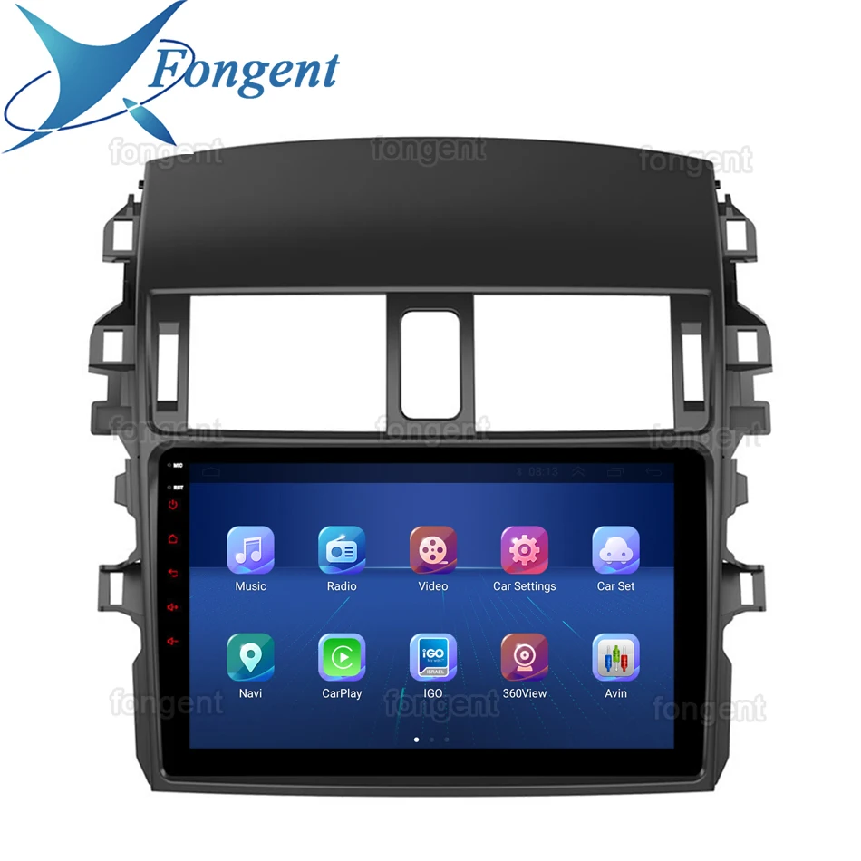 Автомобильный мультимедийный плеер 2 Din стерео проигрыватель с Gps-навигацией и