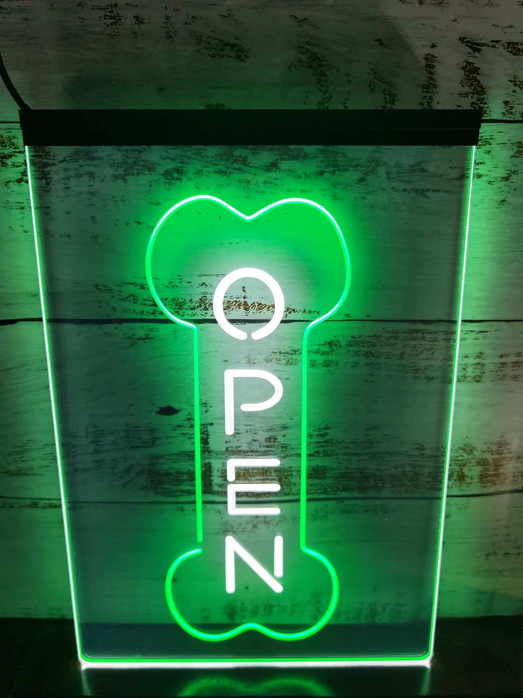 Открытый уход за косточками для собак зоомагазин дисплей двухцветная