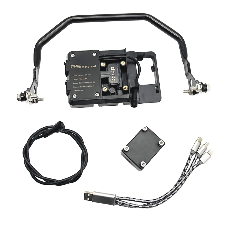 mobile phone gps navigation handlebar holder support bracket 12mm for bmw r1250gs r1250 gs r 1250 gs gsa adventure adv 2019 2020 free global shipping