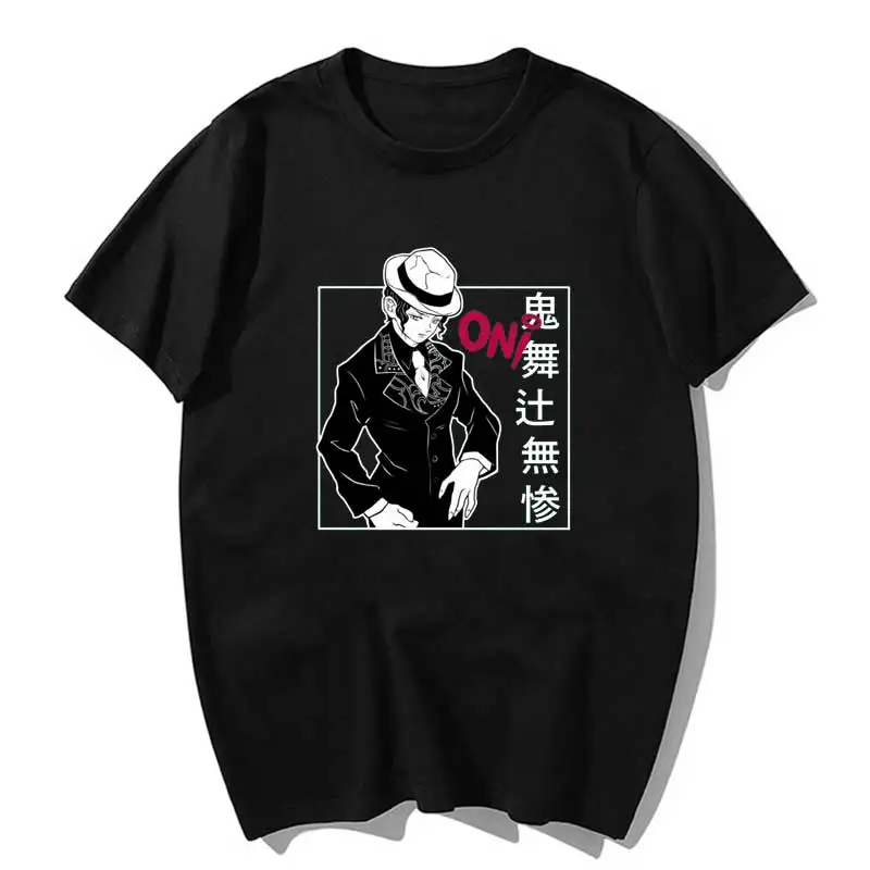 

2020 Kimetsu No Yaiba Smooth Criminal T Shirt Men Kawaii Tops Cartoon Karate Graphic Tees Tee Shirt Unisex Harajuku Shirt Male