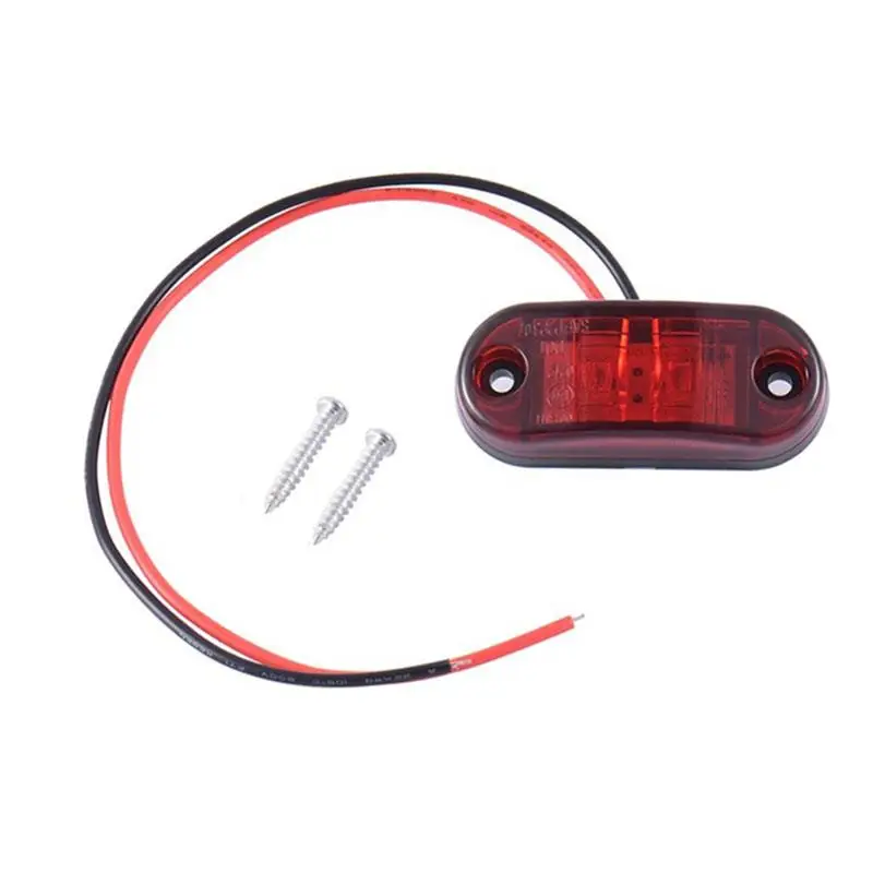 2 светодиода боковой габаритный фонарь задний стоп-сигнал ABS водонепроницаемый