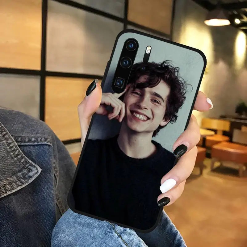 

Timothee Chalamet Phone Case Funda For Huawei P9 P10 P20 P30 Lite 2016 2017 2019 plus pro P smart