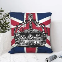 united jack flag square pillowcase cushion cover cute home decorative sofa seater nordic 4545cm
