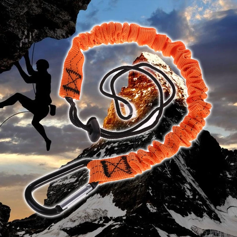 

Carabiner Lanyard Retractable Rope Telescopic Elastic Buckle Climbing Equipment