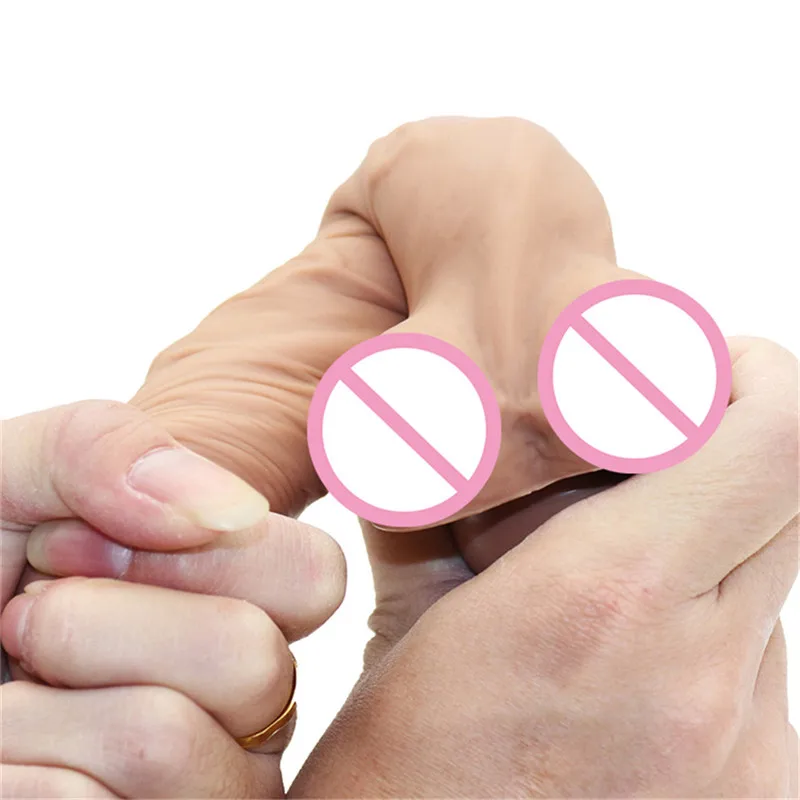 Реалистичный пенис мягкий жидкий силиконовый огромный большой фаллоимитатор с