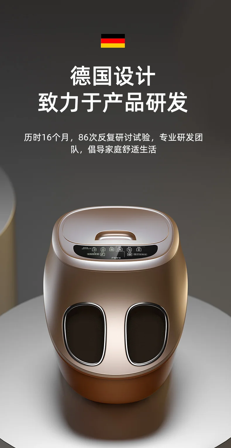 Ванночка для ног Двойная ванна автоматический массажер бочка домашняя ванночка