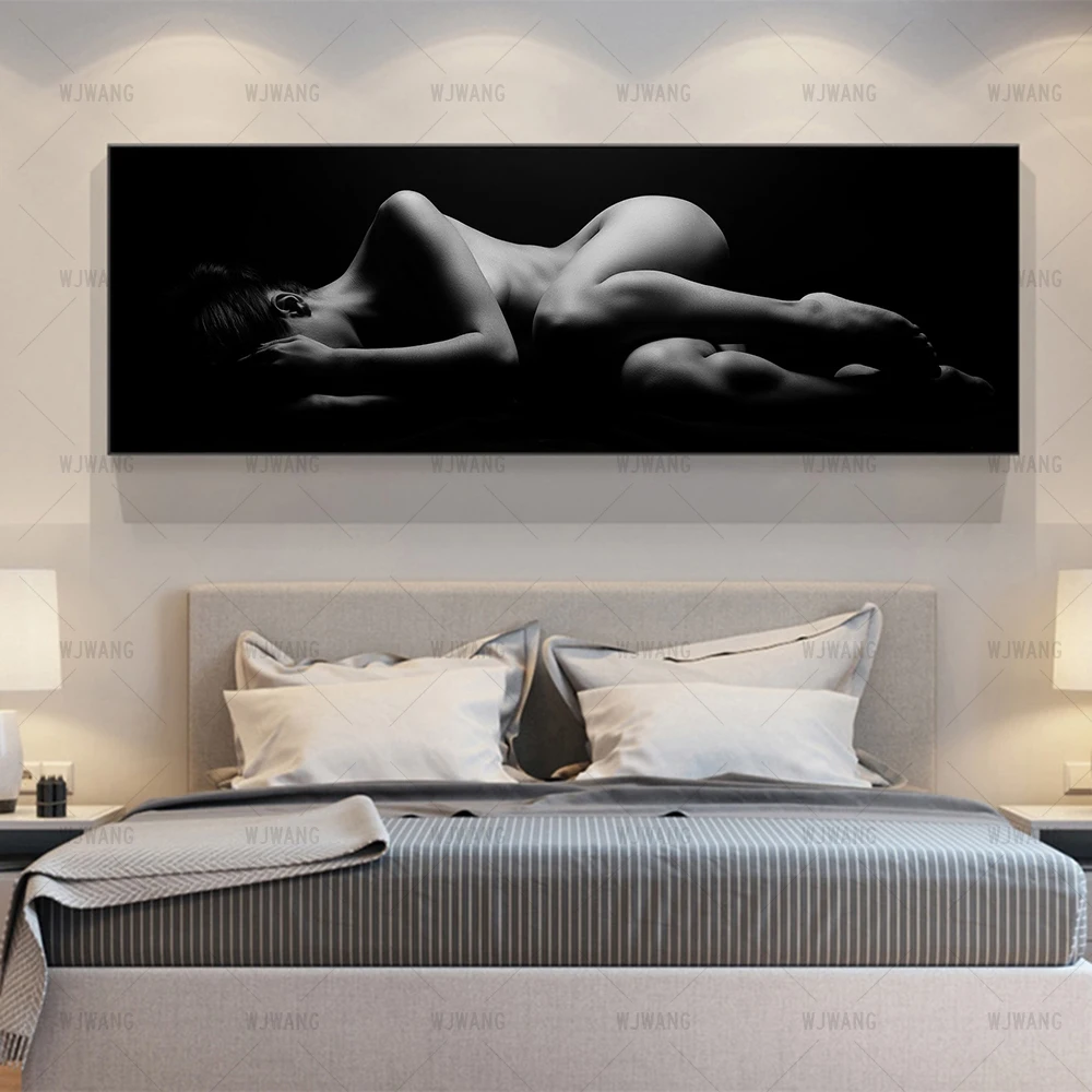 

Nude Art Sexy Woman Canvas Painting HD Print Posters and Prints Bedroom Hotel Decoration Painting Wall Art Pictures Home Decor