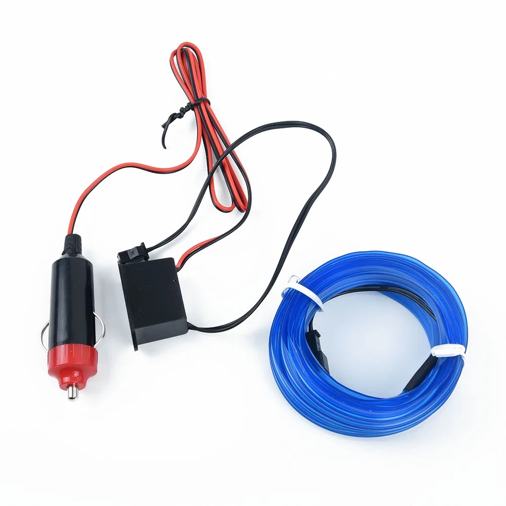 

Lamp LED Lights 4 Meter Bright Car Door Flexible Front Interior Blue Charger