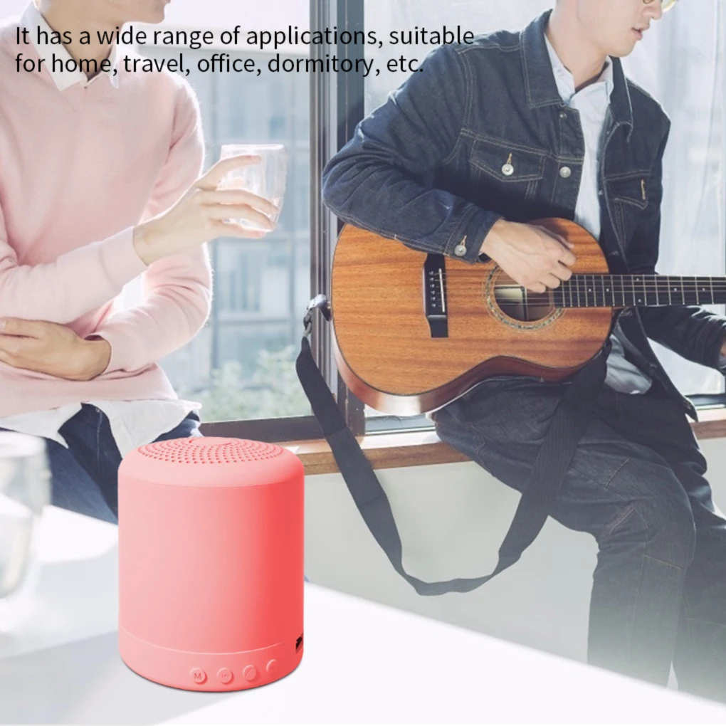 

Cross-Border Wireless Subwoofer Small Speaker A11 Macaron Mini Bluetooth Speaker Lock and Load Spray Gift Customization