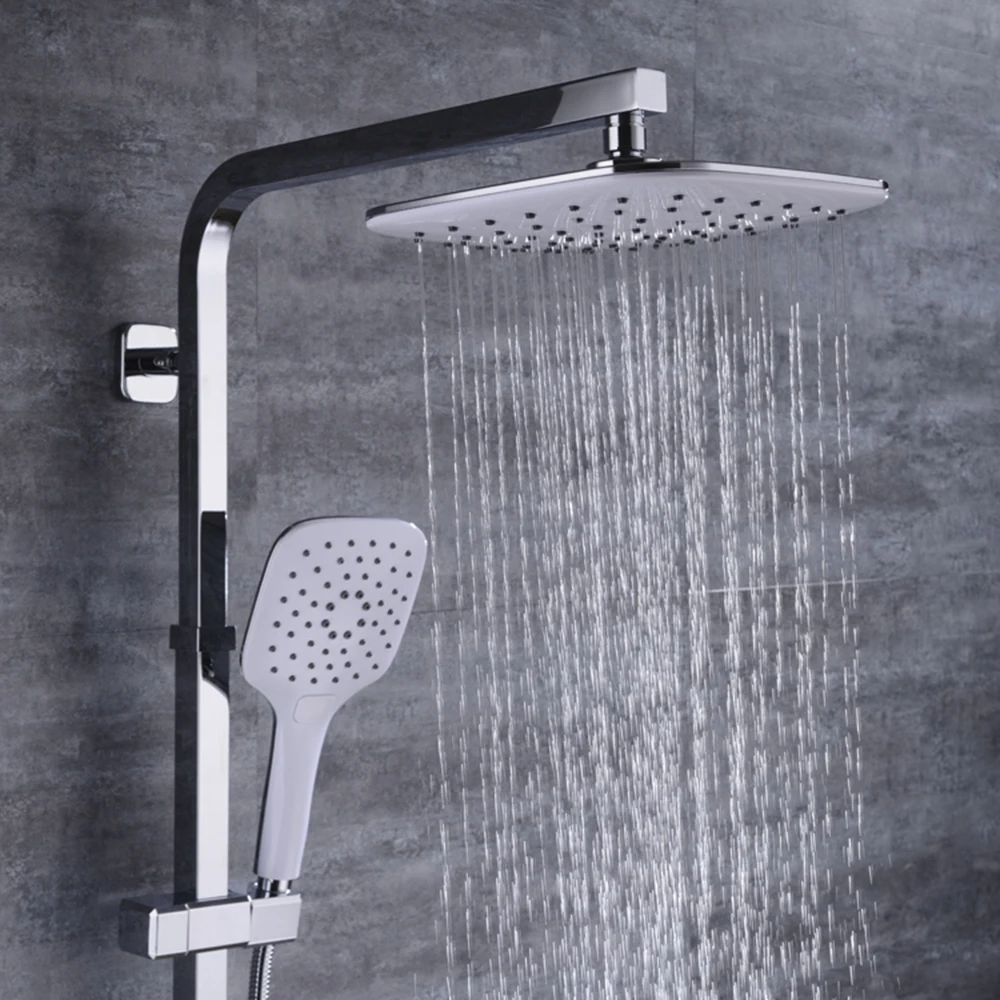 Медный верхний Душ Туалет набор для душа тройной костюм давления | Обустройство