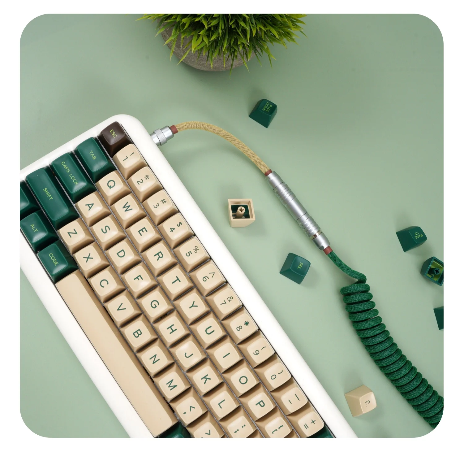 Механическая клавиатура ручной работы GeekCable для GMK тема Youda тематической линии SP