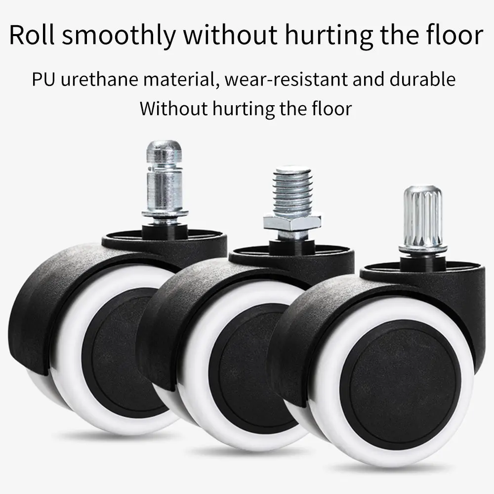 Мебельная фурнитура ролики для дома вращающиеся колеса стула стол офиса