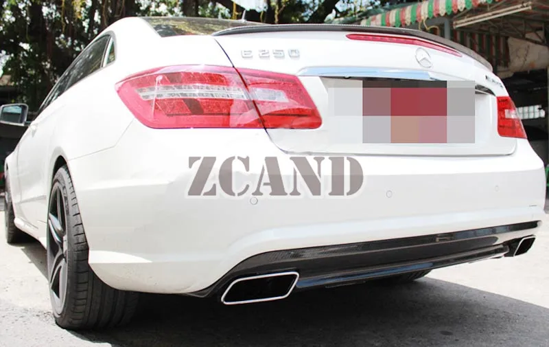 Задний диффузор из углеродного волокна для MERCEDES BENZ W207 2DR COUPE E550 E500 E350 AMG Спортивная