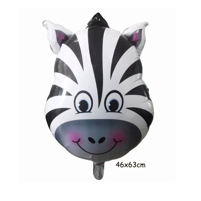 7pcs/lot Animal Head Foil Helium Balloons Theme Party Decor Children's Gifts Balons helium Inflatable Balaos supplies | Дом и сад
