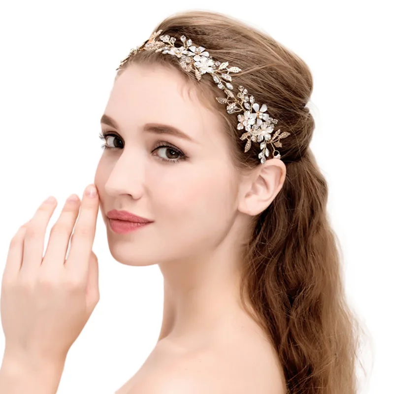 

Женский обруч для волос, Серебристый обруч для волос с цветочным рисунком