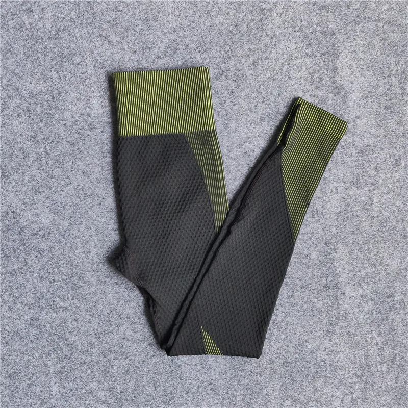 Fitness Pants Women's Seamless High Waist Gym Tight Yoga Pants Quick Drying And Ventilating Sports Pants Yoga Leggings