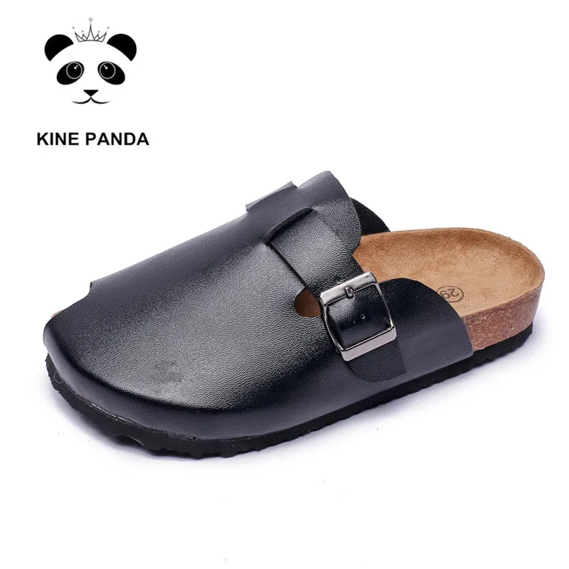 KINE Панда Детские тапочки для мальчиков и девочек Шлепанцы без задника с