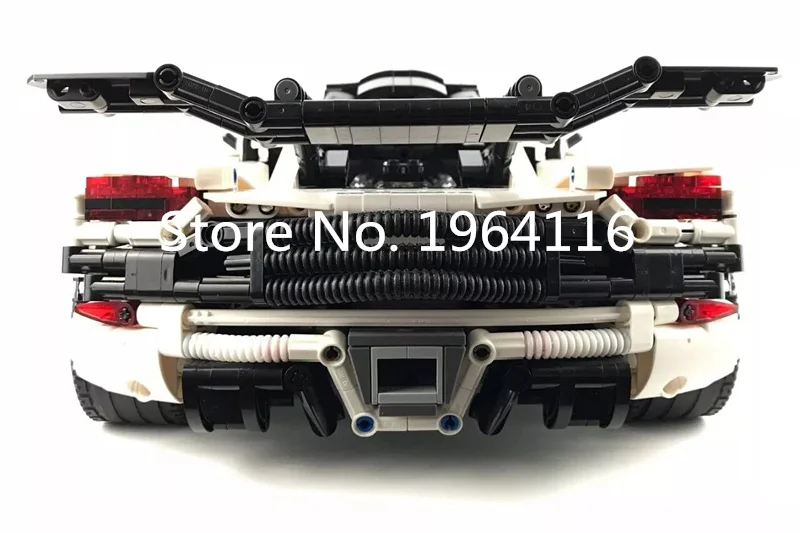Новая серия Technic The One: 1, модель спортивного автомобиля, строительные блоки, совместимые 4789, Классические игрушки MOC для стайлинга автомобилей для детей