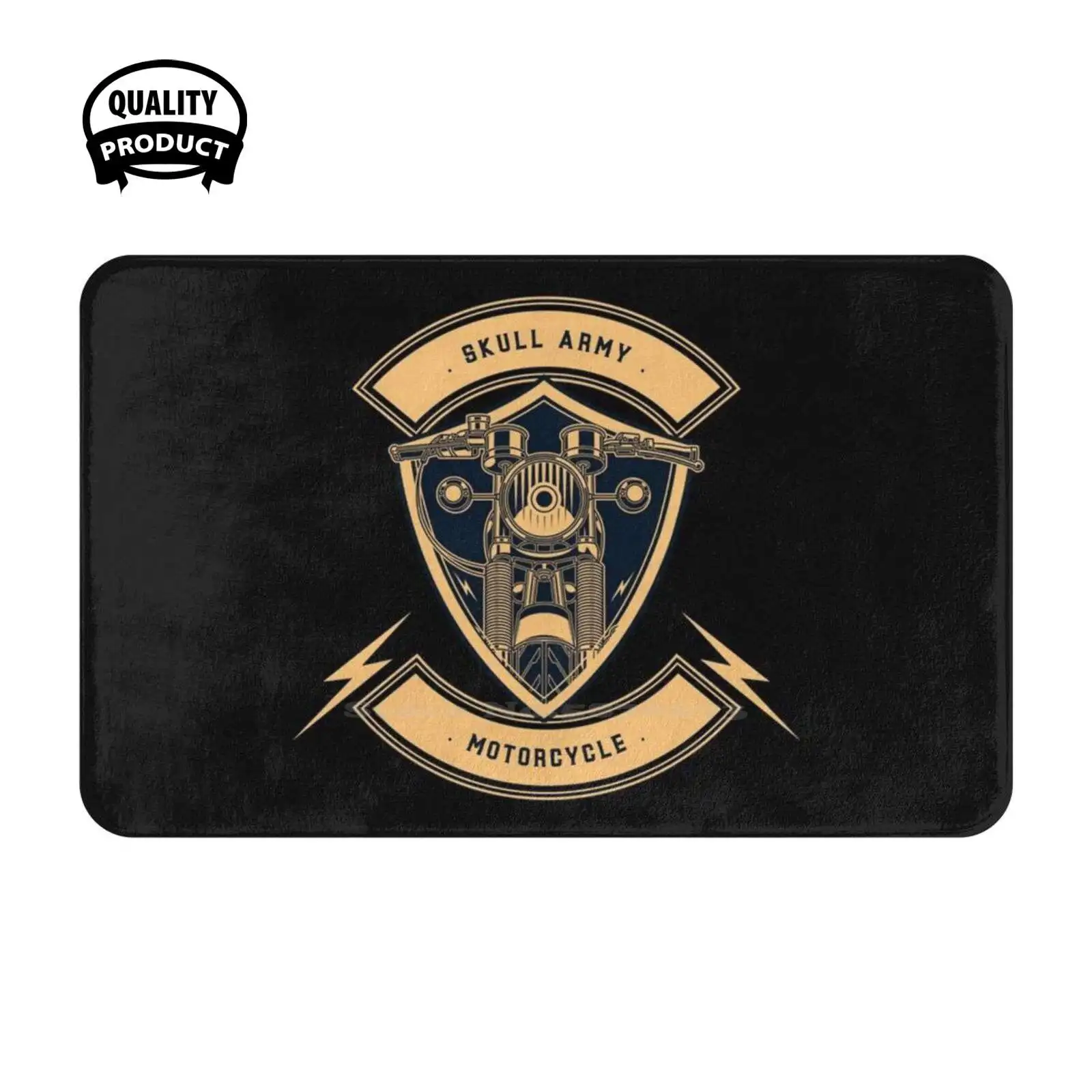 Мягкий армейский коврик в виде черепа домашний Коврик для двери шлем езды на