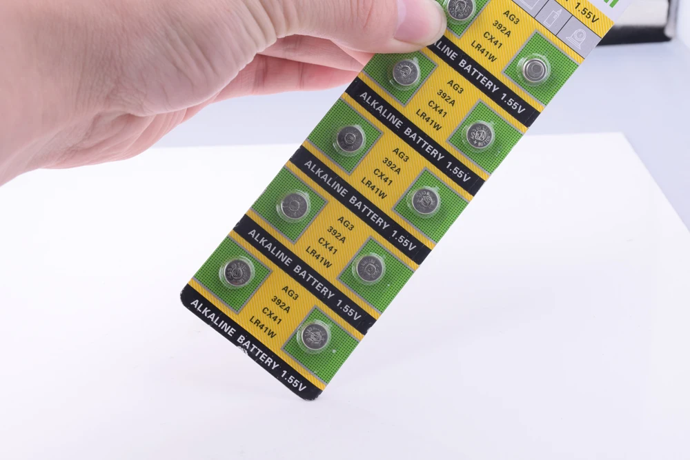 20 шт./2 карты Ag3 для часов игрушек батарейки с дистанционным управлением