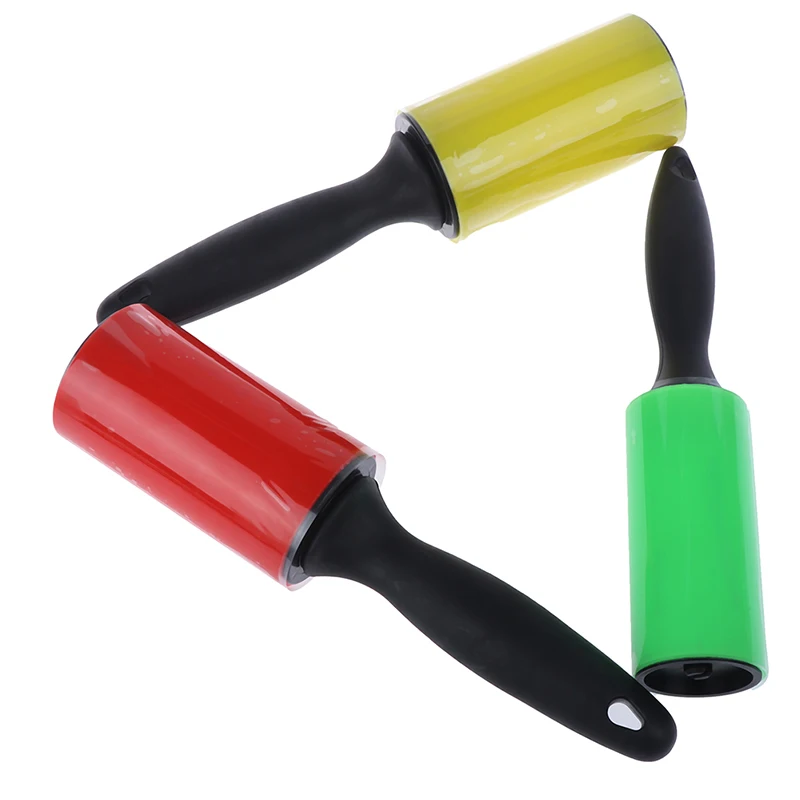 Hot! Reusable Washable Roller Dust Cleaner Lint Sticking For Clothes Pet Hair Cleaning Household Wiper Tools Random | Дом и сад