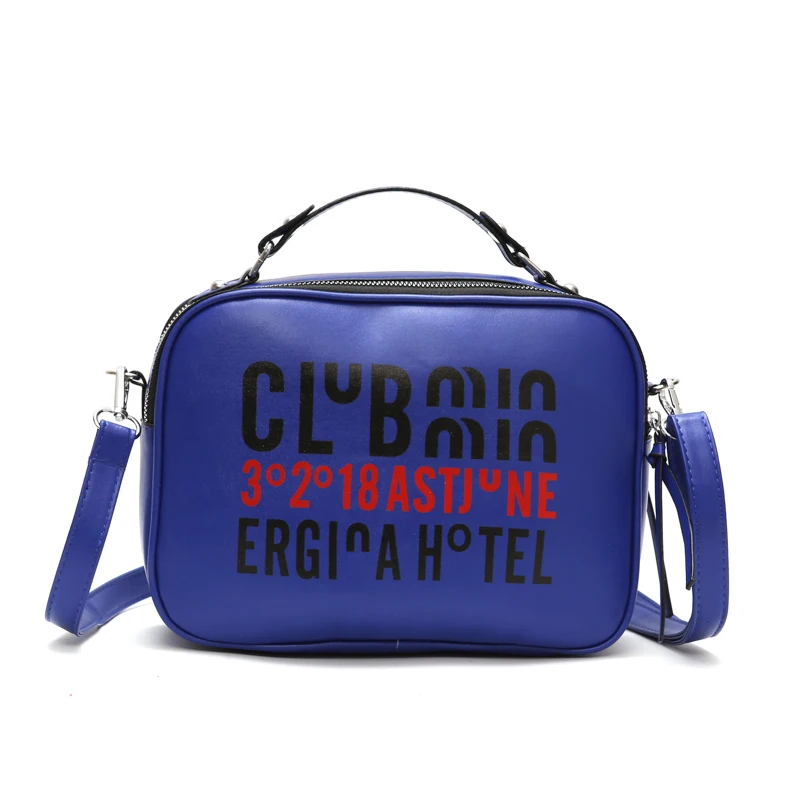 2019 The New Fashion letter PU Leather Handbag for Women Girl Messenger Bags Female Shoulder Ladies Party Handbags | Багаж и сумки