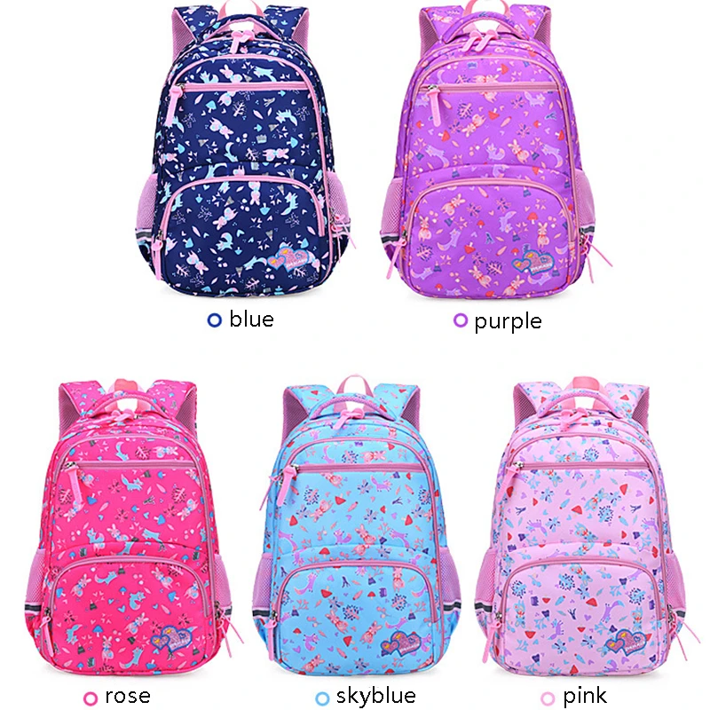 Backpacks for Girls Waterproof School Backpacks for Teenagers Girls Orthopaedics Schoolbags Kids Backpack Children Shool bags
