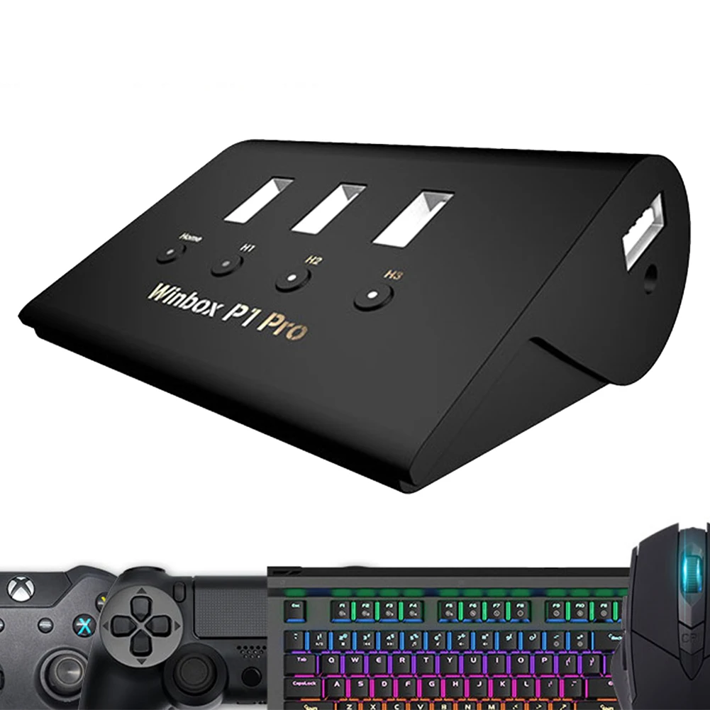 Gaming Accessories Plug And Play Video Game Keyboard Converter No Delay Control USB Type Electronics Mouse Adapter For |