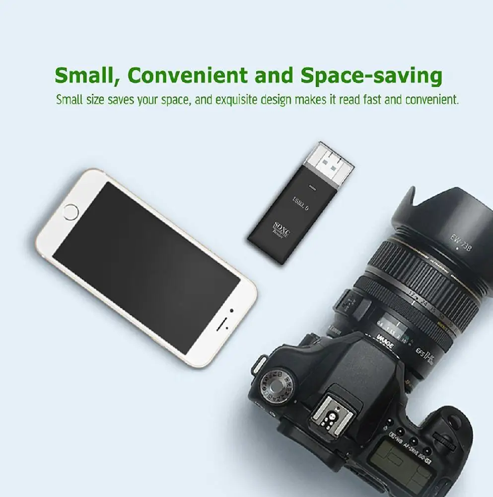BEESCLOVER USB 3 0 многофункциональный SD кард-ридер для SDHC SDXC MMC со светодиодной